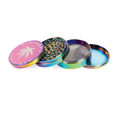 Sparkys XL Metal Grinders: Rainbow - 3 Part (6 Pack)