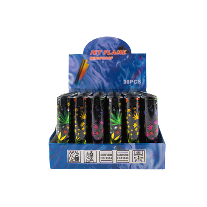 Sparkys Metallic Jet Lighters (30 Pack)