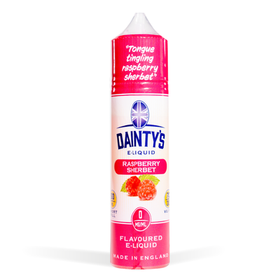 Dainty's 50ml E-Liquid Shortfills - Raspberry Sherbet