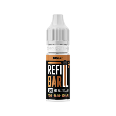 Refill Bar Salts Cola Ice 10ml 50vg - (Pack Of 10)
