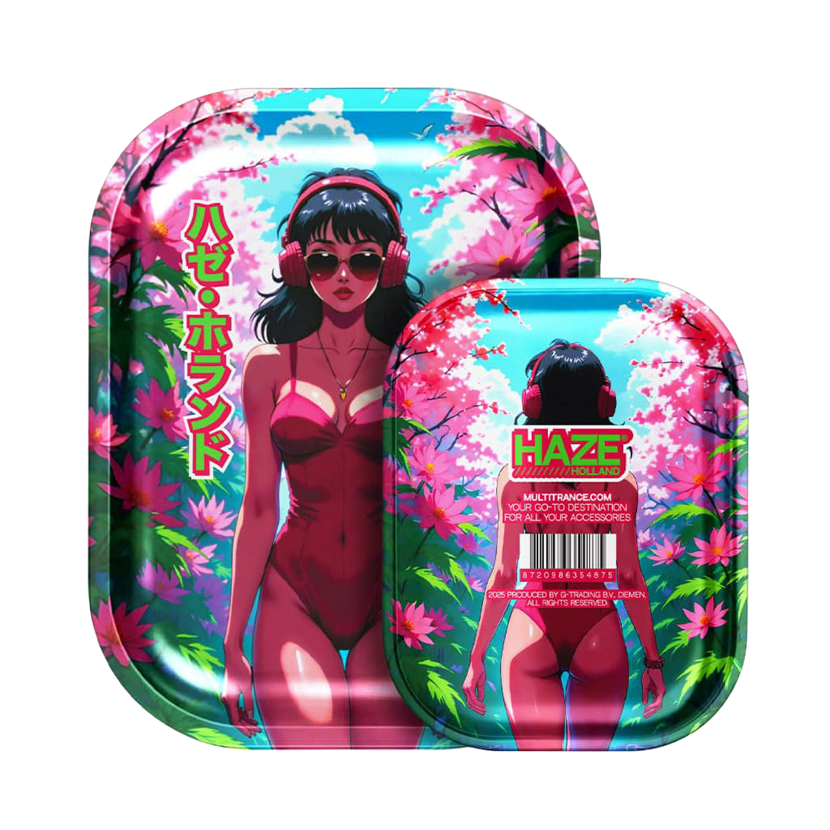 Haze Holland: Anime - Small Rolling Tray