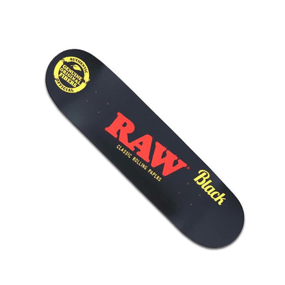 RAW Skateboard Deck - Black Camo
