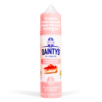 Dainty's 50ml E-Liquid Shortfills - Strawberry Cheesecake