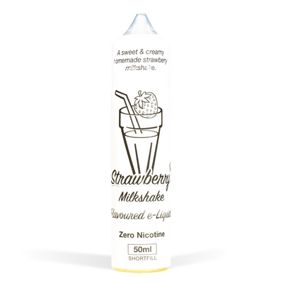 Milkshake 50ml - Strawberry: CDU of 6