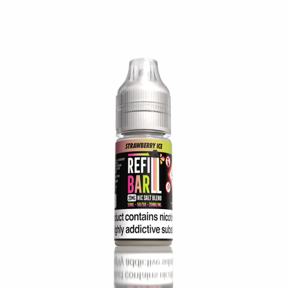 Refill Bar Salts Strawberry Ice 10ml 50vg - (Pack Of 20)