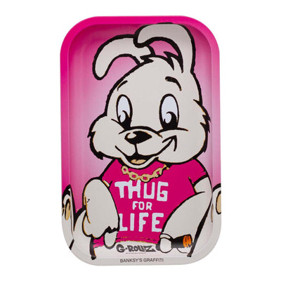 G-Rollz Medium Rolling Tray - Thug for Life