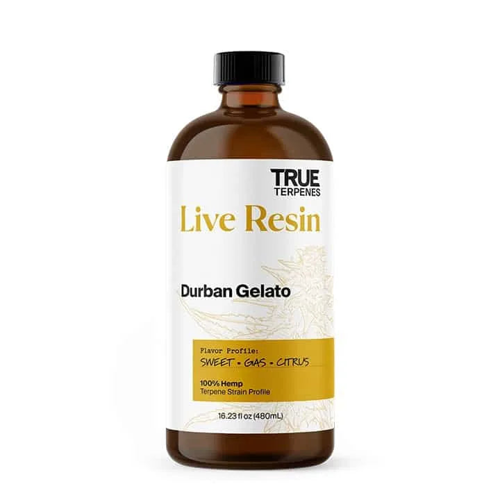 True Terpenes Hemp Terpenes Live Resin: Durban Gelato (2ml)