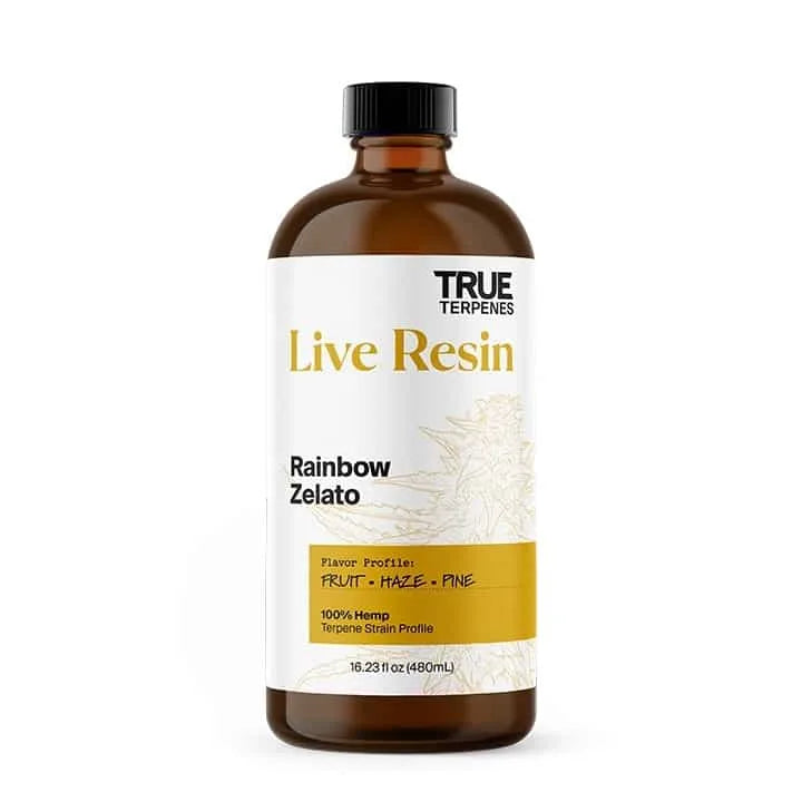 True Terpenes Hemp Terpenes Live Resin: Rainbow Zelato (2ml)