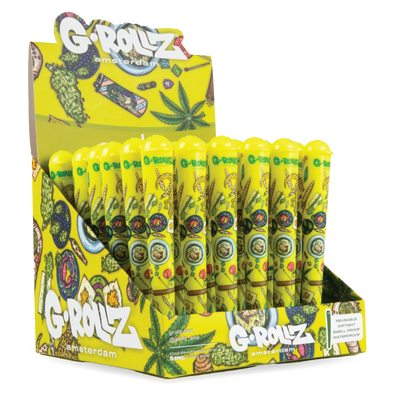 G-Rollz Yellow Cone Holders 36 Pack