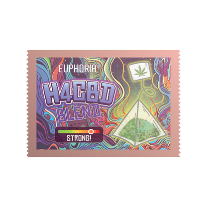 Euphoria - H4CBD Blend (Bundle Includes FREE Stash Pot + Hemp Cones 3 Pack)