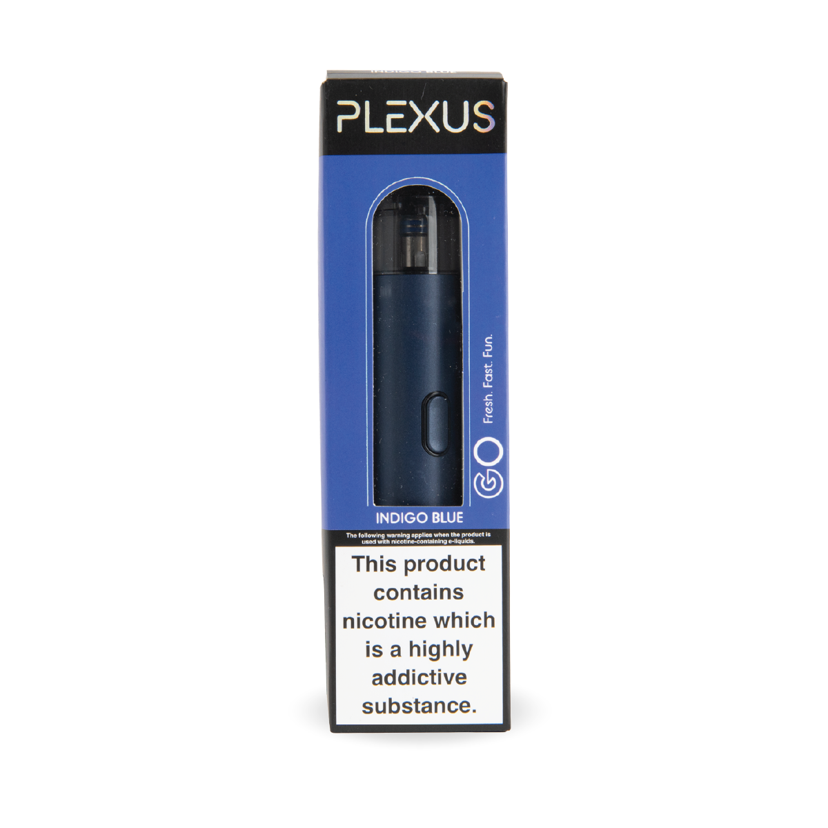 Innokin Plexus Go Vape Kit: Indigo Blue (Single Piece)