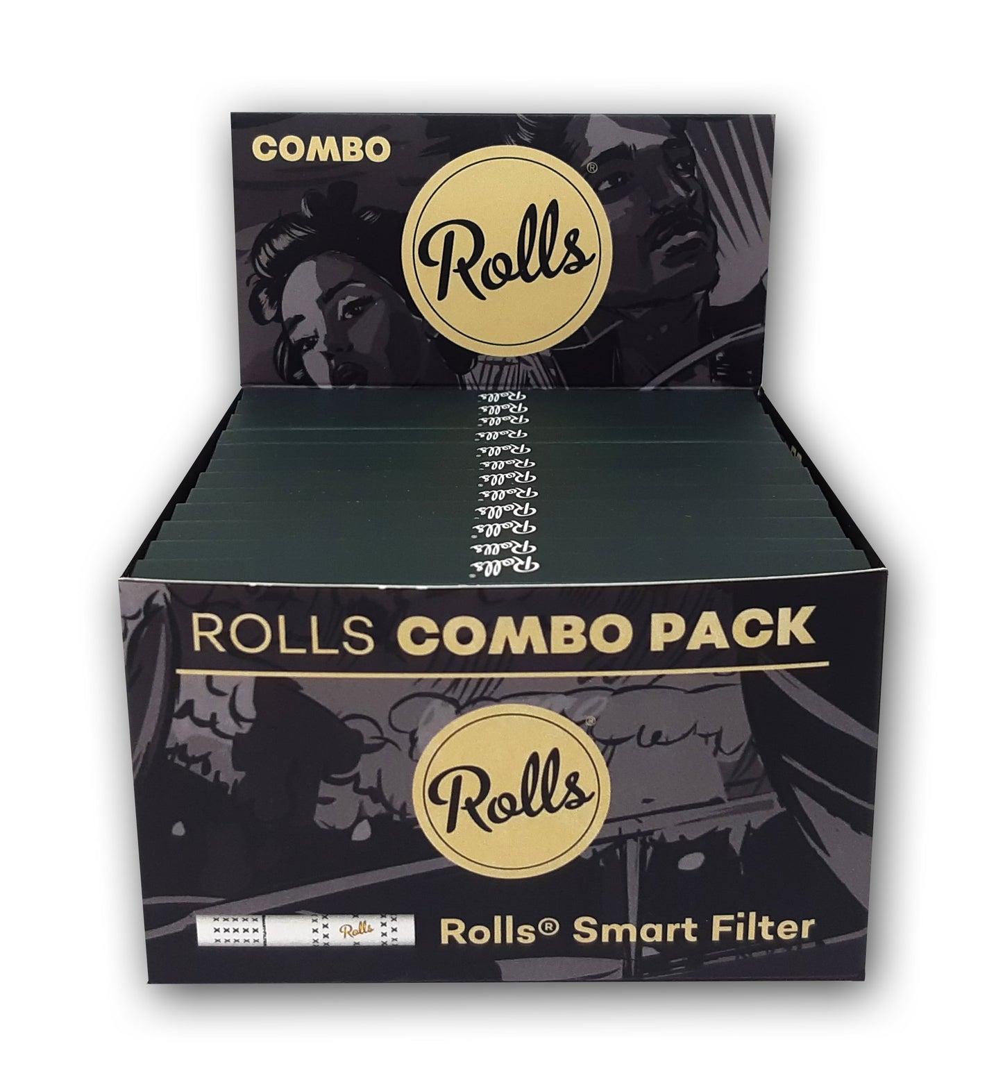 Rolls Combo Pack Papers & Smart Filters 6mm (12pcs)