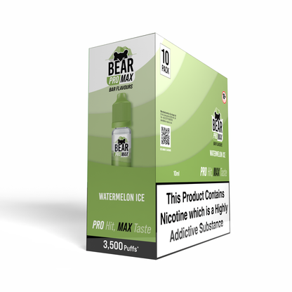 BEAR Pro MAX Salts: Watermelon Ice - 10mg (10 Pack)