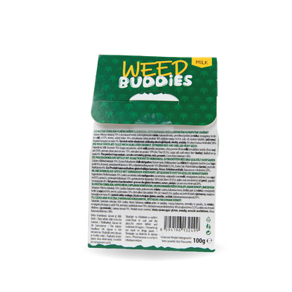 Euphoria Weed Buddies Rice Balls: Milk Chocolate with Hemp Seeds & Coconut (Single Piece)