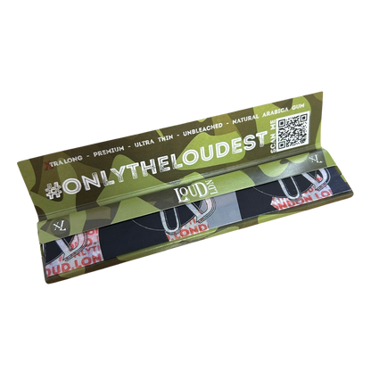 Loud Ldn XLoud Rolling Papers: Natural Unbleached - Xtra Long (24 Pack)