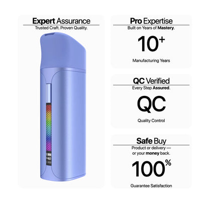 Yocan Black Pocket Concentrate Vaporizer: Mint (Single Piece)