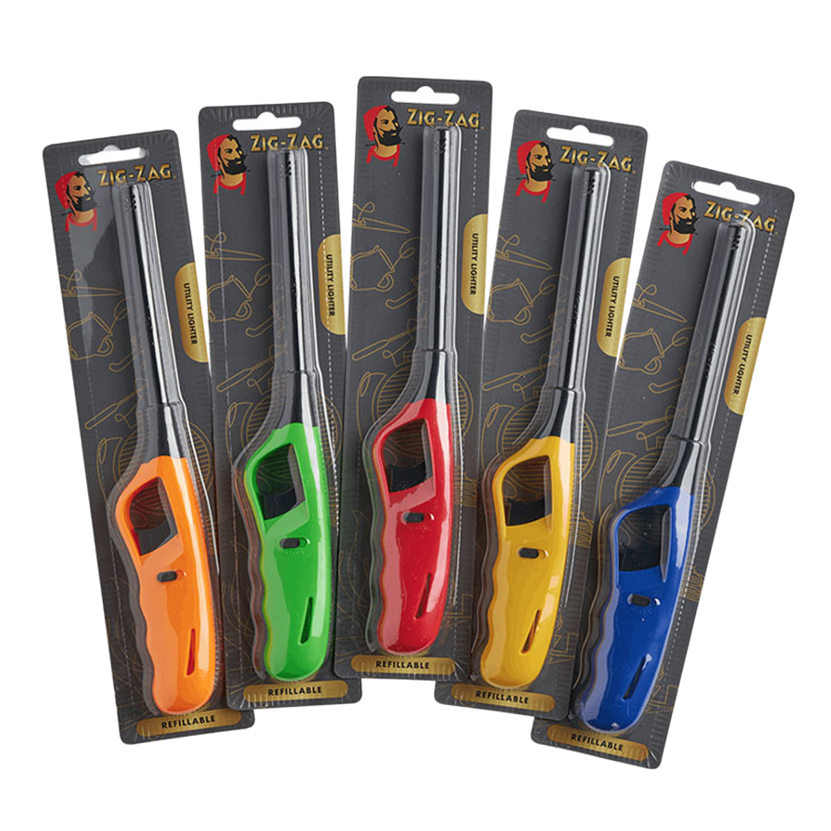 Zig Zag Lighters: Household Utility - (12 Pack)