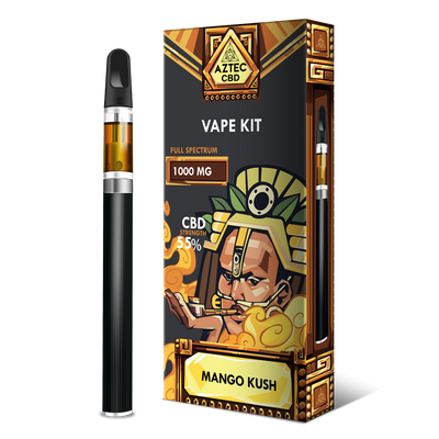 Aztec 55% CBD Vaping Kit - Mango Kush