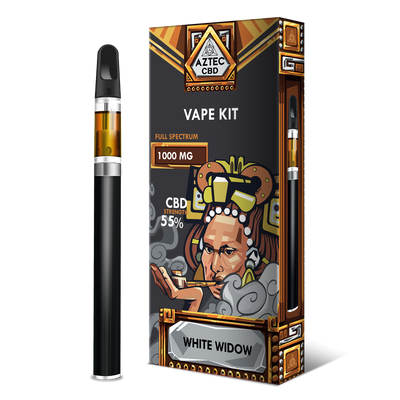 Aztec 55% CBD Vaping Kit - White Widow