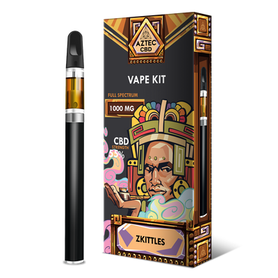 Aztec 55% CBD Vaping Kit - Zkittlez
