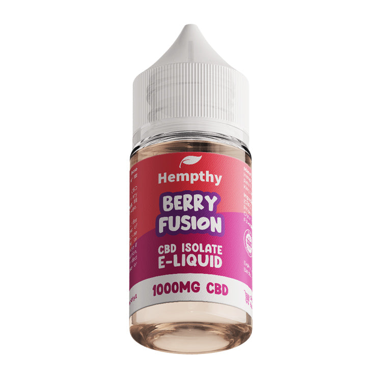 Hempthy CBD Vape Liquid 30ml - Berry Fusion