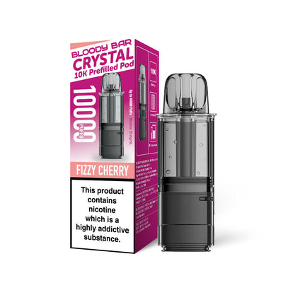 Bloody Bar Crystal 10K Refill Pods: Fizzy Cherry - 20mg