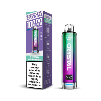 Bloody Bar Crystal 10K Pod Kits: Blueberry Sour Raspberry – 20mg
