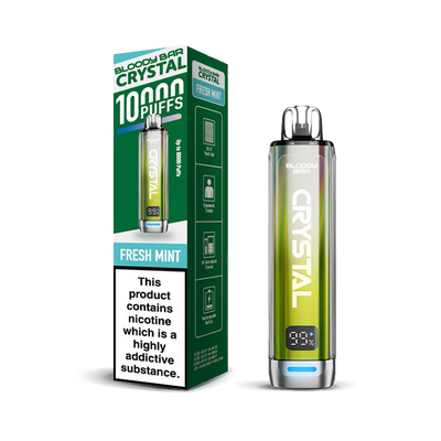 Bloody Bar Crystal 10K Pod Kits: Lemon Lime – 20mg