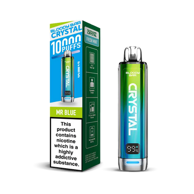 Bloody Bar Crystal 10K Pod Kits: Mr Blue – 20mg