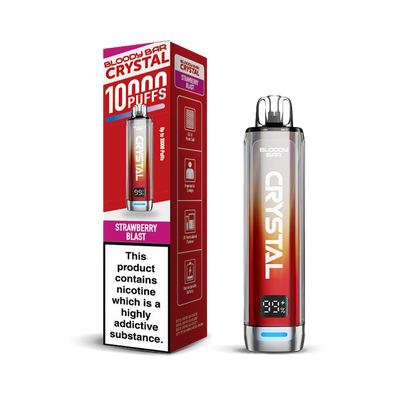 Bloody Bar Crystal 10K Pod Kits: Strawberry Blast – 20mg