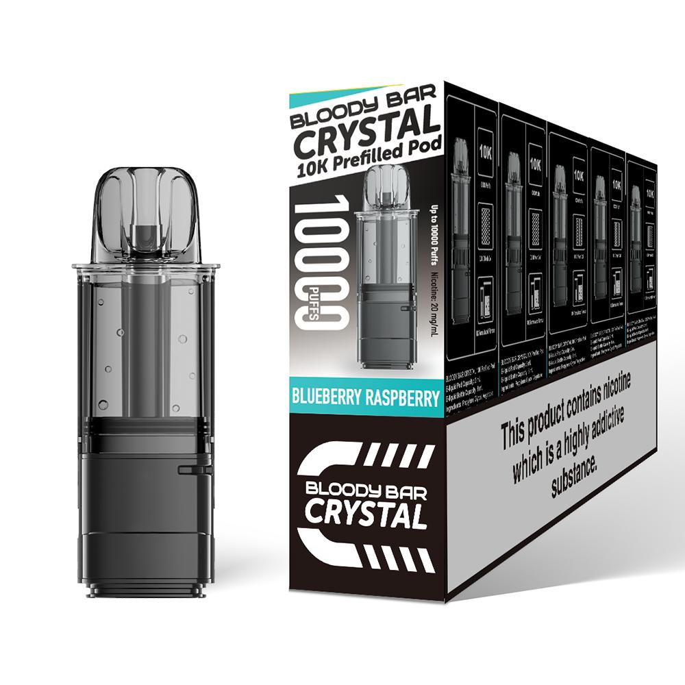 Bloody Bar Crystal 10K Refill Pods Blueberry Raspberry Default Title