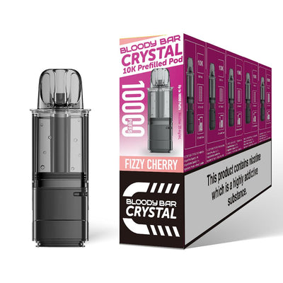 Bloody Bar Crystal 10K Refill Pods: Fizzy Cherry - 20mg
