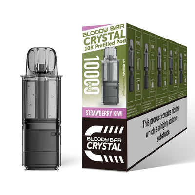 Bloody Bar Crystal 10K Refill Pods: Strawberry Kiwi - 20mg