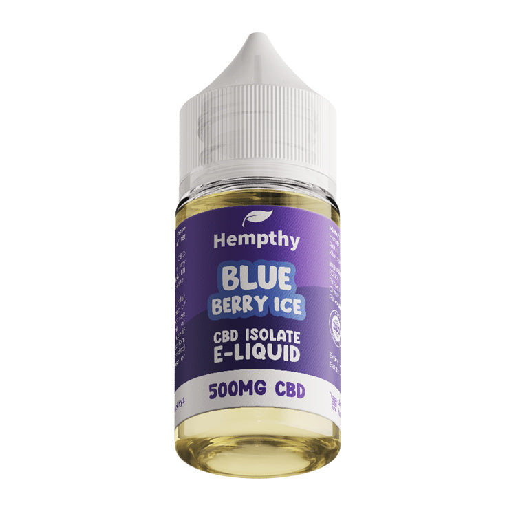 Hempthy CBD Vape Liquid 30ml - Blueberry Ice