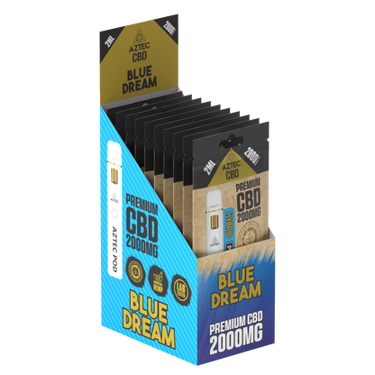 Aztec CBD Premium CBD Pod System 2000mg 2ml - Blue Dream