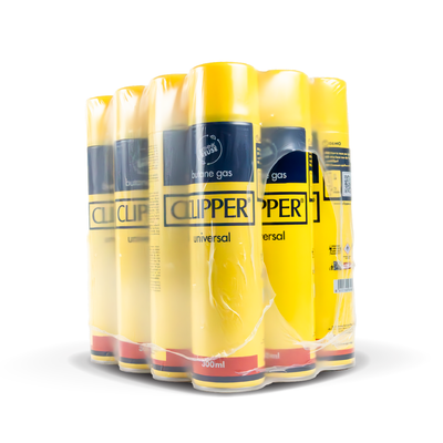 Clipper Butane Lighter Gas: 300ml (12 Pack)