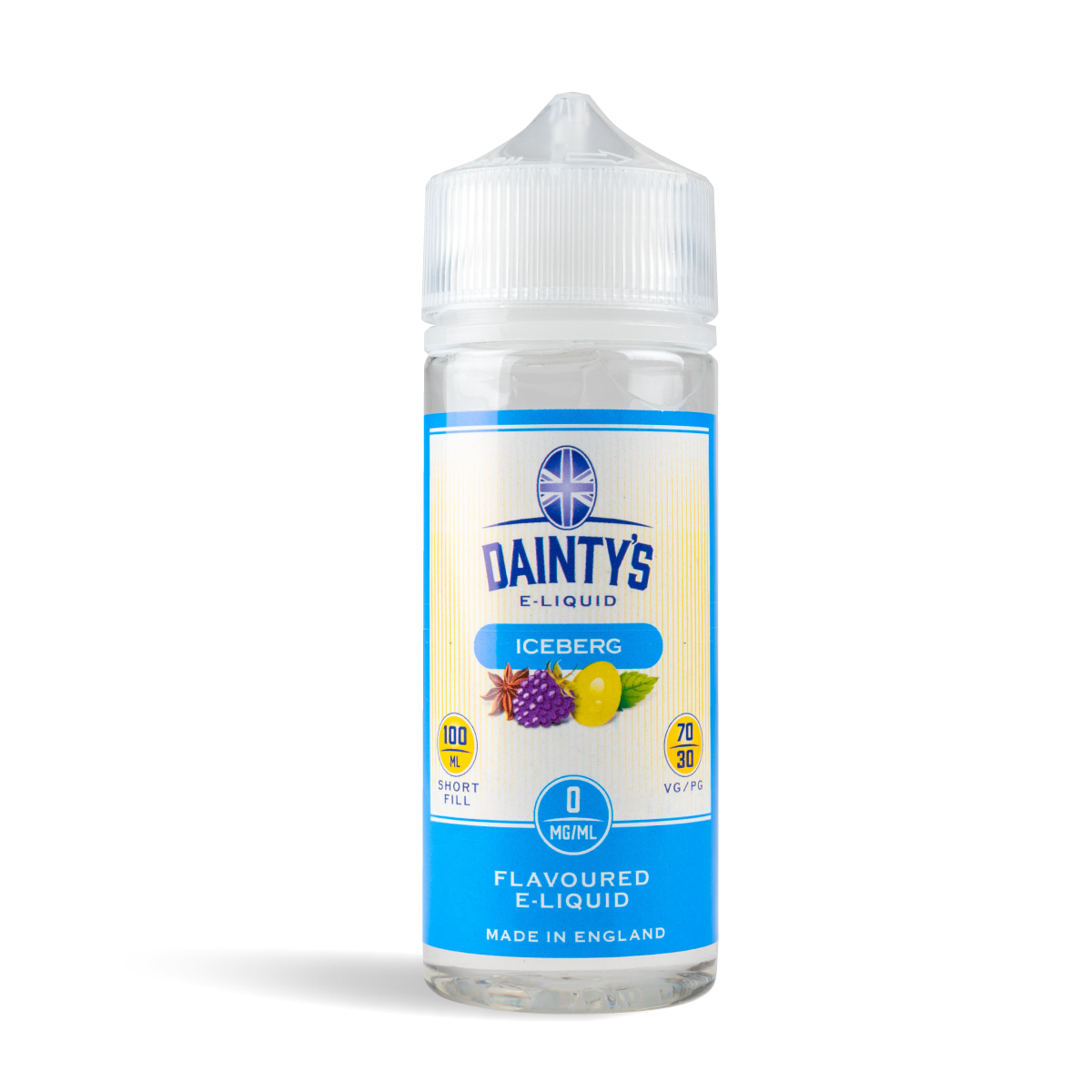 Dainty'S 100Ml E Liquid Shortfills Iceberg 100Ml