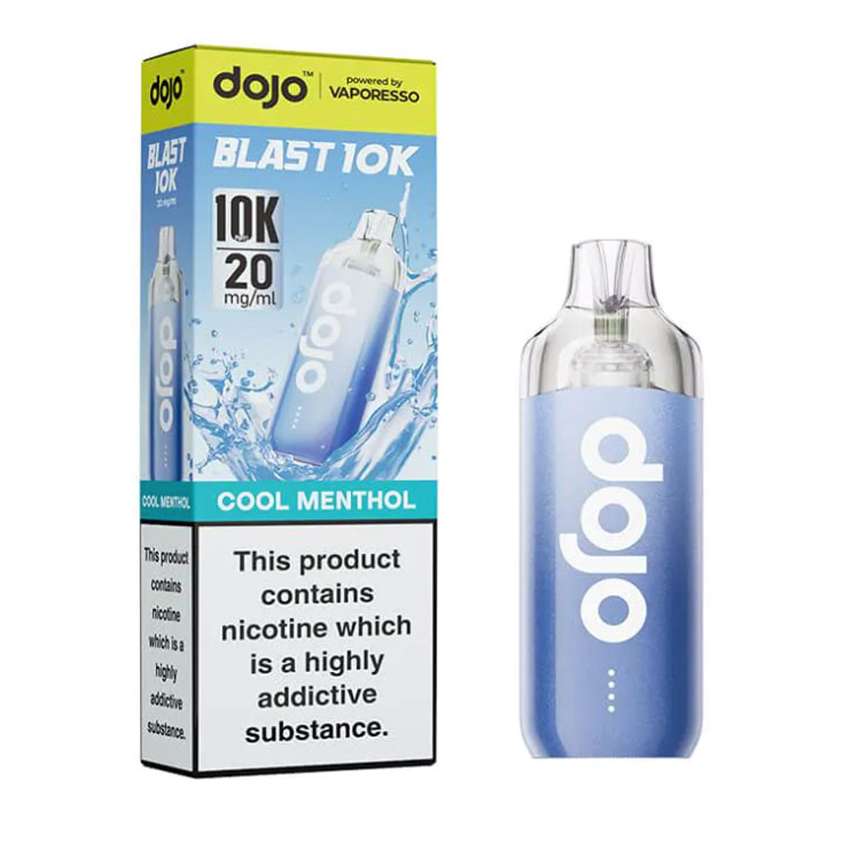 Vaporesso Dojo Blast 10K Vape Kit Cool Menthol Default Title