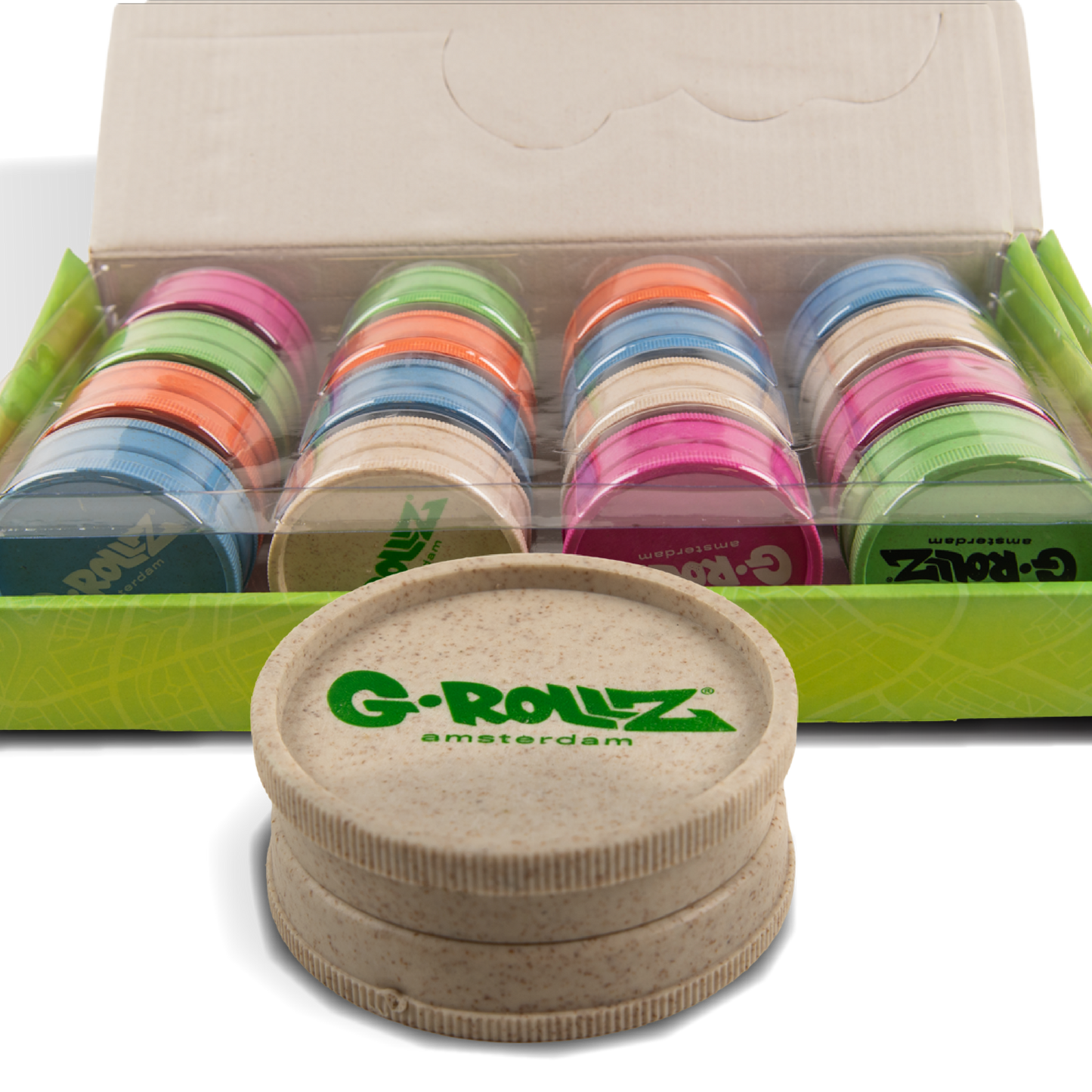 G-Rollz Hemp Based 2 Piece Grinder