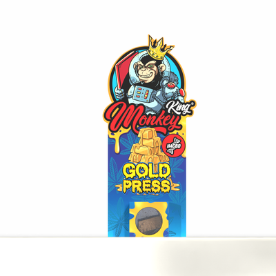 Monkey King H4CBD Hash Incense Extreme High Strength: Gold Press - 1.75g (Single Piece)