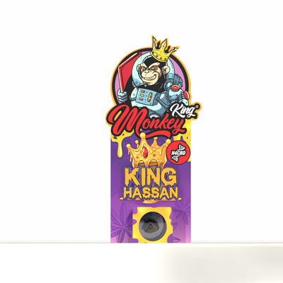 Monkey King H4CBD Hash Incense Extreme High Strength: King Hassan - 1.75g (Single Piece)
