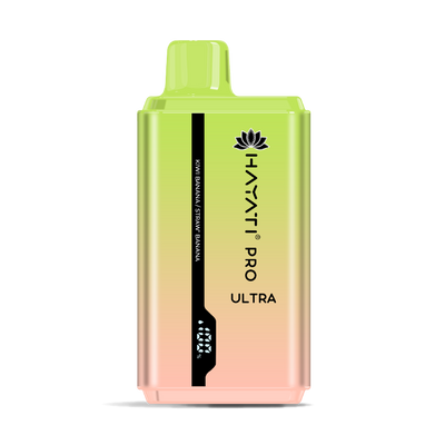 Hayati Pro Ultra 25K Pod Kits: Kiwi Banana / Strawberry Banana - 20mg