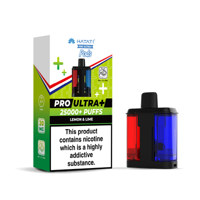 Hayati Pro Ultra 25K Refill Pods: Lemon Lime - 20mg