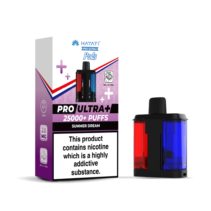 Hayati Pro Ultra 25K Refill Pods: Summer Dream - 20mg