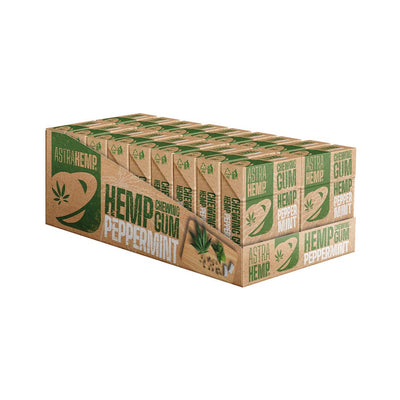 Astra Hemp CBD Chewing Gum: Peppermint (20 Pack)
