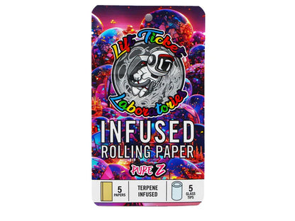 Lift Tickets Infused Rolling Paper with Glass Tips - Pure Z