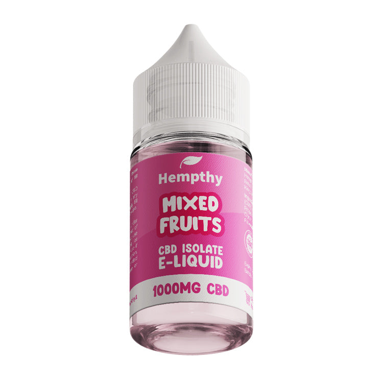 Hempthy CBD Vape Liquid 30ml - Mixed Fruits