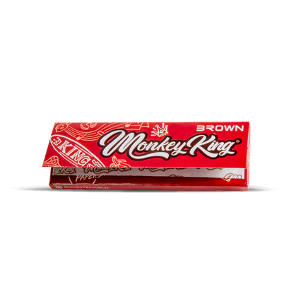 Monkey King Regular Rolling Papers: Brown (100 Pack)