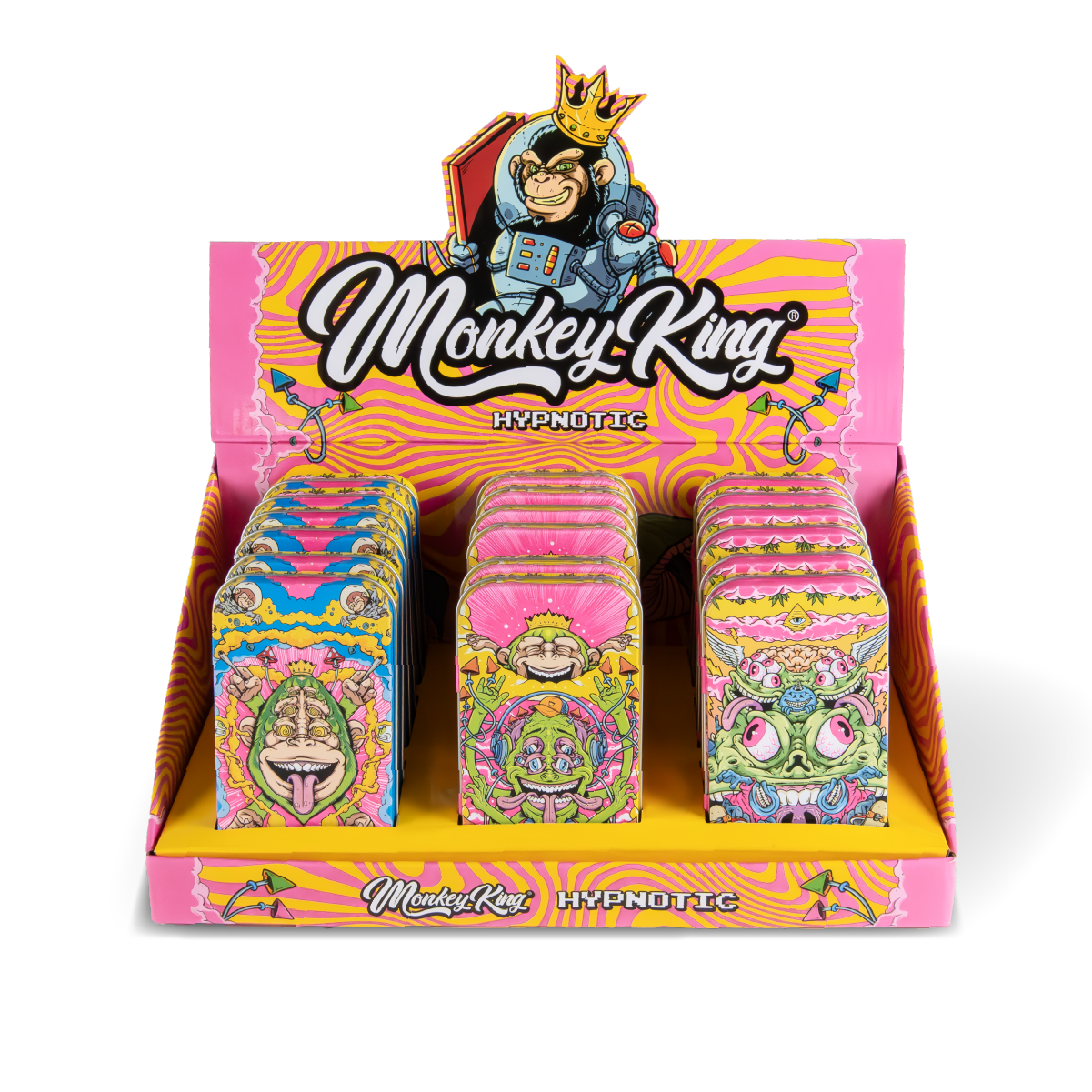 Monkey King Metal Tins: Hypnotic Edition (18 Pack)