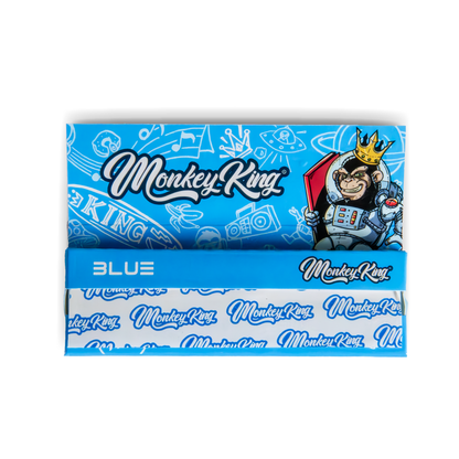 Monkey King Regular Rolling Papers: Blue (100 Pack)
